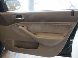 2002 Honda Civic EX Green Sedan 1.7L Vtec AT #A24925
